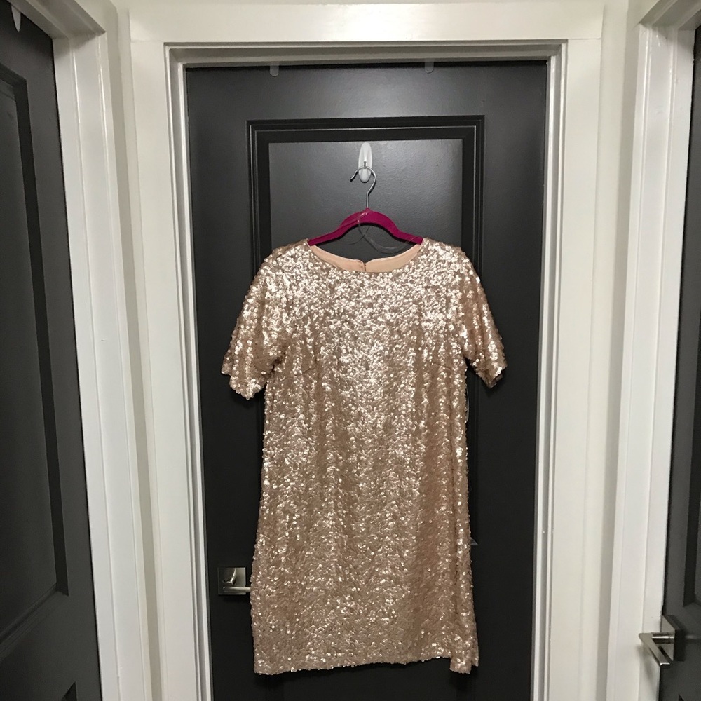 Gold Sequence Dress